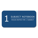 Roaring Spring Subject Wirebound Notebook, 1-Subject, Medium/College Rule, Assorted Cover, (70) 10.5 x 8 Sheets, 24/Carton (10322CS)