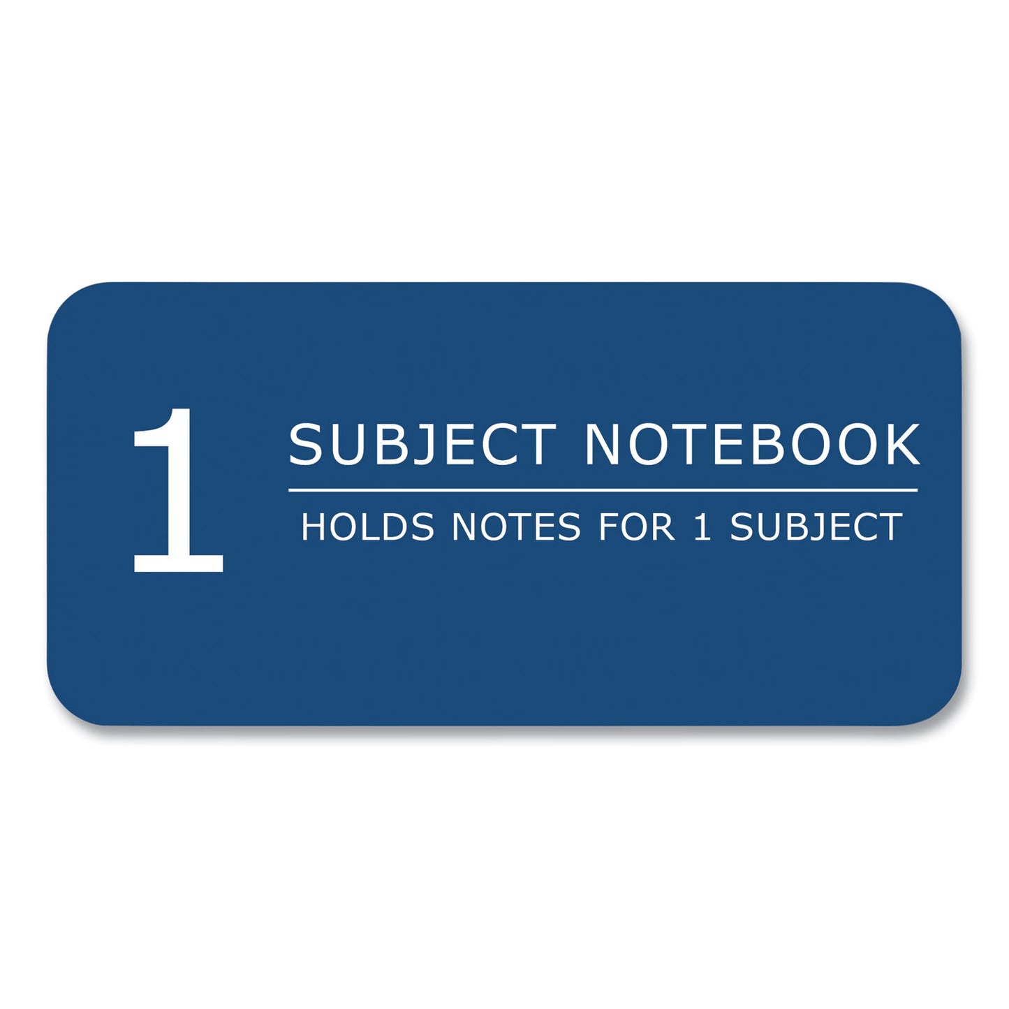 Roaring Spring Subject Wirebound Notebook, 1-Subject, Medium/College Rule, Assorted Cover, (70) 10.5 x 8 Sheets, 24/Carton (10322CS)