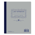 Roaring Spring Lab and Science Carbonless Notebook, Quad Rule (4 sq/in), Gray Cover, (200) 11 x 9.25 Sheets, 5/Carton (77644CS)