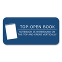 Roaring Spring Memo Pad, Randomly Assorted Cover Color, Narrow Rule, 75 White 3 x 5 Sheets, 72/Carton (14016CS)