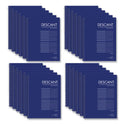 Roaring Spring Music Notebook, Medium/College Rule, Transcription Format, Blue Cover, (32) 8.5 x 11 Sheets, 24/Carton (11032CS)