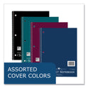 Roaring Spring Subject Wirebound Notebook, 1-Subject, Medium/College Rule, Assorted Cover, (70) 10.5 x 8 Sheets, 24/Carton (10322CS)