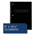 Roaring Spring Subject Wirebound Promo Notebook, 1-Subject, Med/College Rule, Assorted Cover, (70) 10.5 x 8 Sheets, 24/Carton (10033CS)