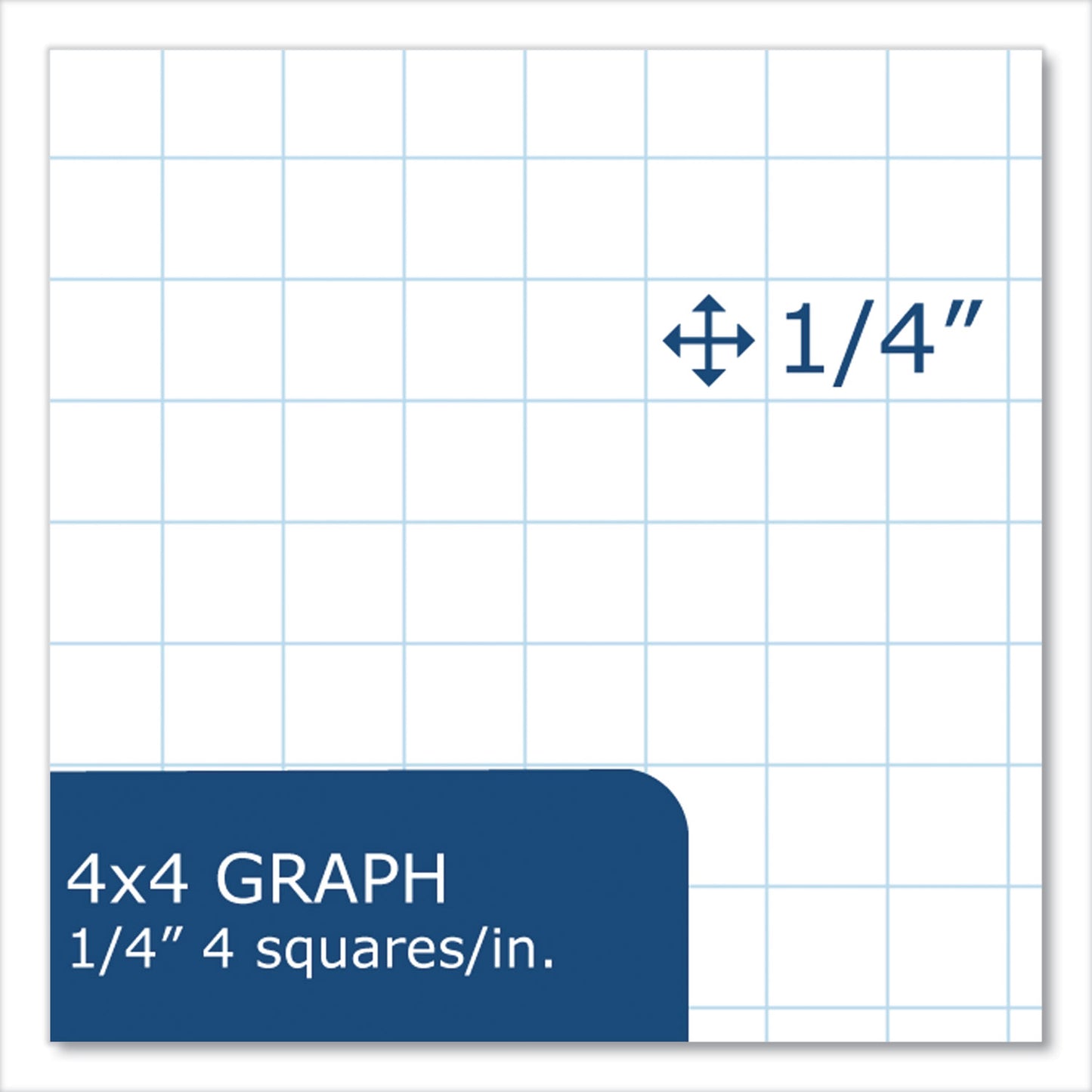 Roaring Spring Lab and Science Carbonless Notebook, Quad Rule (4 sq/in), Gray Cover, (200) 11 x 9.25 Sheets, 5/Carton (77644CS)