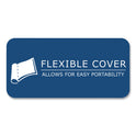 Roaring Spring Poly Flex Composition Notebook, Med/College Rule, Assorted Cover, (70) 9.75 x 7.5 Sheets, 24/Carton (77293CS)