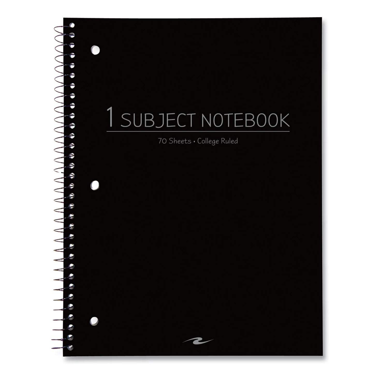 Roaring Spring Subject Wirebound Promo Notebook, 1-Subject, Med/College Rule, Assorted Cover, (70) 10.5 x 8 Sheets, 24/Carton (10033CS)