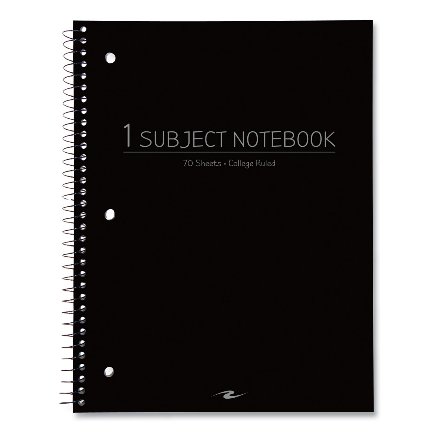 Roaring Spring Subject Wirebound Promo Notebook, 1-Subject, Med/College Rule, Assorted Cover, (70) 10.5 x 8 Sheets, 24/Carton (10033CS)