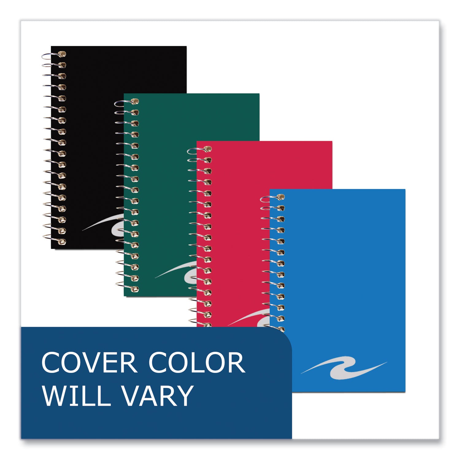 Roaring Spring Memo Pad, Randomly Assorted Cover Color, Narrow Rule, (46) White 6 x 4 Sheets, 72/Carton (14019CS)