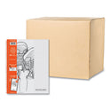 Roaring Spring Whitelines Notebook, Medium/College Rule, Gray/Orange Cover, (70) 8.5 x 11 Sheets, 12/Carton (17000CS)