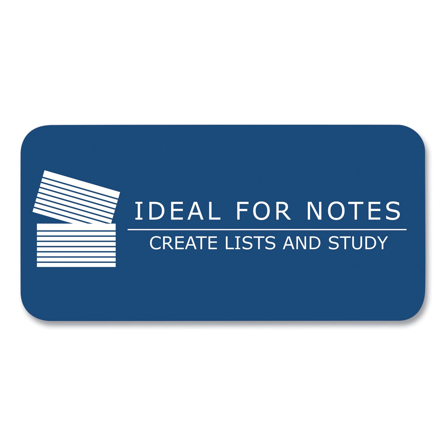 Roaring Spring Environotes Recycled Index Cards, Narrow Rule, 3 x 5 White, 100 Cards, 36/Carton (74824CS)