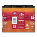 Folgers 100% Columbian Coffee, 22.6 oz Canister, 6/Carton (30445CT)