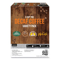 Keurig Decaf Variety Coffee K-Cups, Assorted Flavors, 0.38 oz K-Cup, 24/Box (9977)