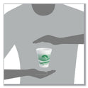 Dart Horizon Hot/Cold Foam Drinking Cups, 12 oz, Green/White, 25/Bag, 40 Bags/Carton (12J16H)