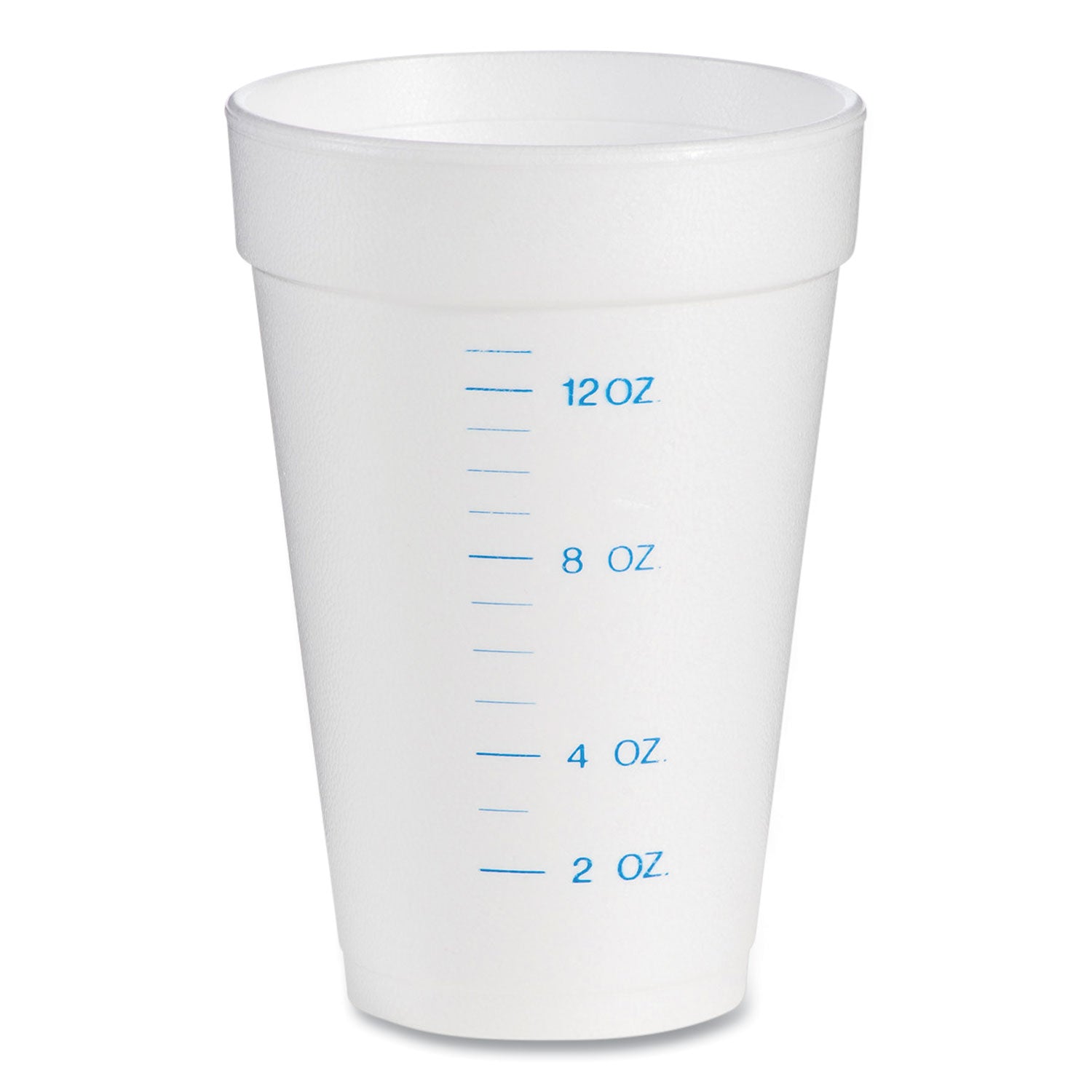 Dart Graduated Foam Medical Cups, 16 oz, White, 25/Pack, 40 Packs/Carton (16J16GRAD)