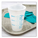 Dart Graduated Foam Medical Cups, 16 oz, White, 25/Pack, 40 Packs/Carton (16J16GRAD)