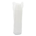 Dart Foam Containers, Extra Squat, 16 oz, White, 25/Bag, 20 Bags/Carton (16MJ32)