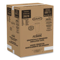 Dart Fusion Escape Foam Hot/Cold Cups, 20 oz, Brown/Black, 500/Carton (20U16ESC)