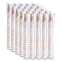 Dart Cafe G Foam Hot/Cold Cups, 20 oz, Brown/Red/White, 20/Pack (20X16GPK)