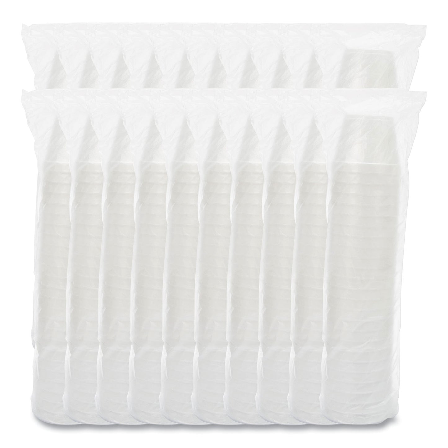 Dart Foam Containers, 24 oz, White, 25/Bag, 20 Bags/Carton (24MJ48)