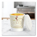 SOLO Flexstyle Double Poly Food Combo Packs, 16 oz, Symphony, 25 Combos/Sleeve, 10 Sleeves/Carton (KHB16ASYM)
