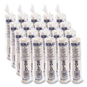 SOLO Single-Sided Poly Paper Hot Cups, 4 oz, White, 50 Bag, 20 Bags/Carton (374W2050)
