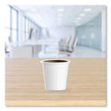 SOLO Single-Sided Poly Paper Hot Cups, 4 oz, White, 50 Bag, 20 Bags/Carton (374W2050)
