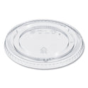 SOLO PETE Plastic Flat Cold Cup Lids, Fits 12 oz to 24 oz Cups, Clear, 1,000/Carton (626TP)