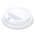 SOLO Traveler Cappuccino Style Dome Lid, Fits 10 oz Cups, White, 100/Pack, 10 Packs/Carton (TL31R2)