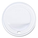 SOLO Traveler Cappuccino Style Dome Lid, Fits 10 oz Cups, White, 100/Pack, 10 Packs/Carton (TL31R2)