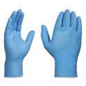 AMMEX Professional Nitrile Exam Gloves, Powder-Free, 3 mil, Medium, Light Blue, 100/Box, 10 Boxes/Carton (APFN44100CT)