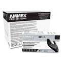 AMMEX Professional Nitrile Exam Gloves, Powder-Free, 3 mil, Large, Black, 100/Box, 10 Boxes/Carton (ABNPF46100CT)