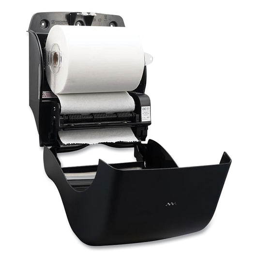 San Jamar Ecological Automatic Towel Dispenser, 9.1 x 14.4 x 11.8, Black (T8000REBK)