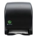 San Jamar Ecological Automatic Towel Dispenser, 9.1 x 14.4 x 11.8, Black (T8000REBK)