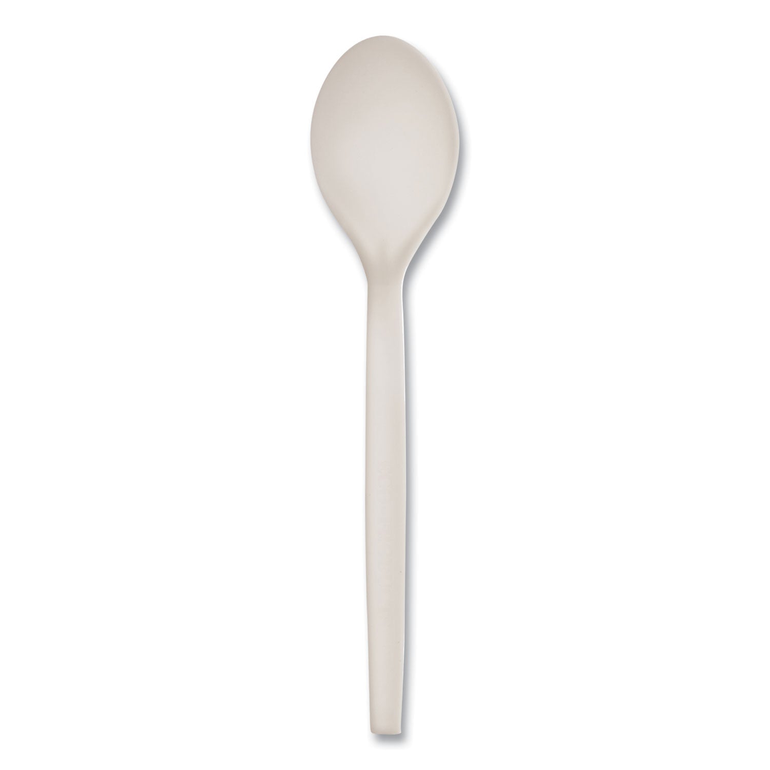 WNA EcoSense Renewable Plant Starch Cutlery, Spoon, 7", 50/Pack, 20 Packs/Carton (EPS003)