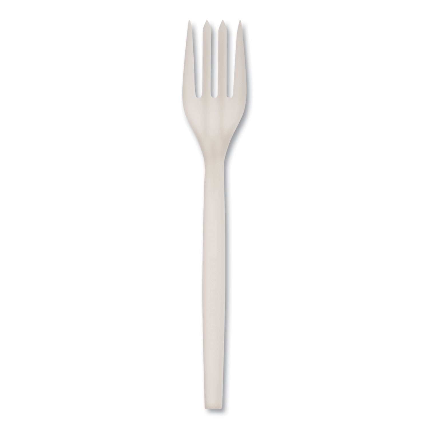 WNA EcoSense Renewable Plant Starch Cutlery, Fork, 7", 50/Pack, 20 Packs/Carton (EPS002)