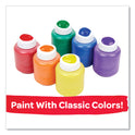 Crayola Washable Paint, 6 Assorted Colors, 2 oz Bottle, 6/Pack (541204)