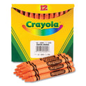 Crayola Bulk Crayons, Orange, 12/Box (520836036)