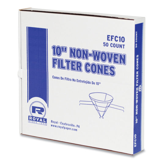 Filter Cones, For Fry Oil, 10" Non-woven, 500/carton