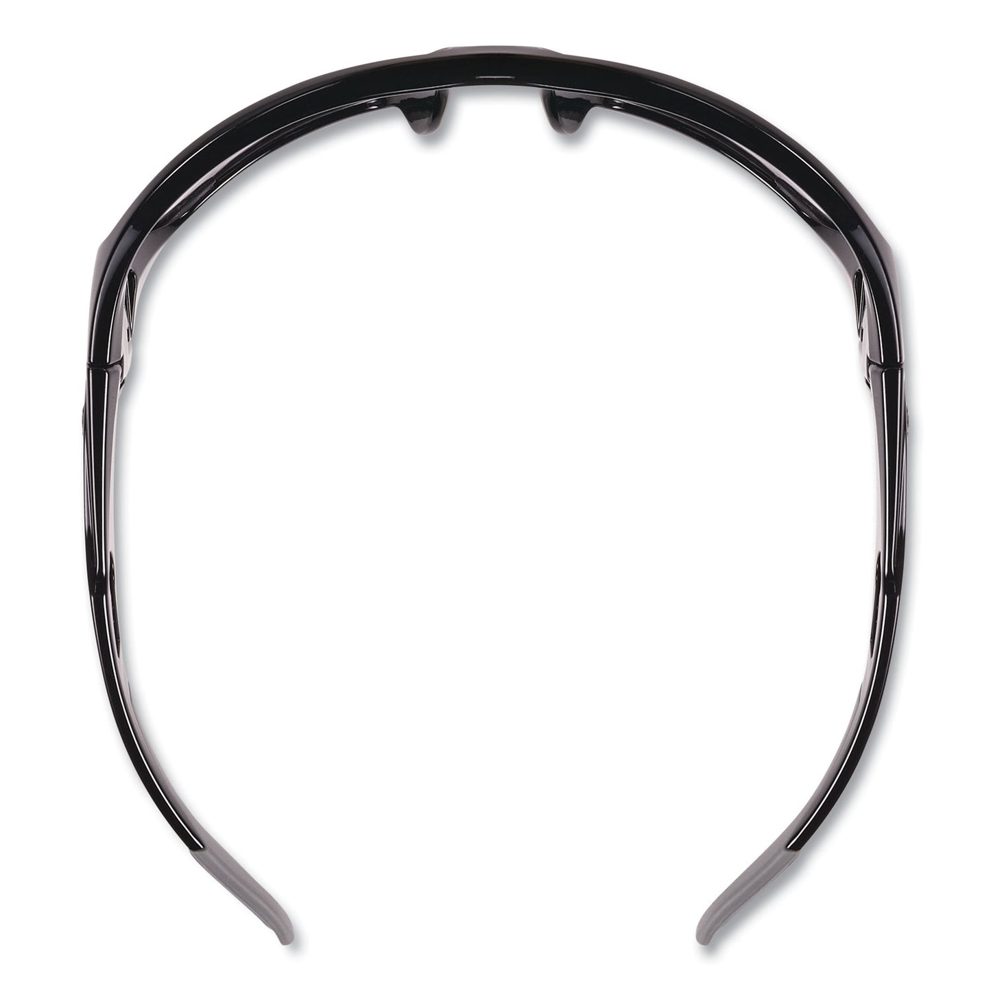 ergodyne Skullerz BALDR Safety Glasses, Black Nylon Impact Frame, Clear Polycarbonate Lens (57000)