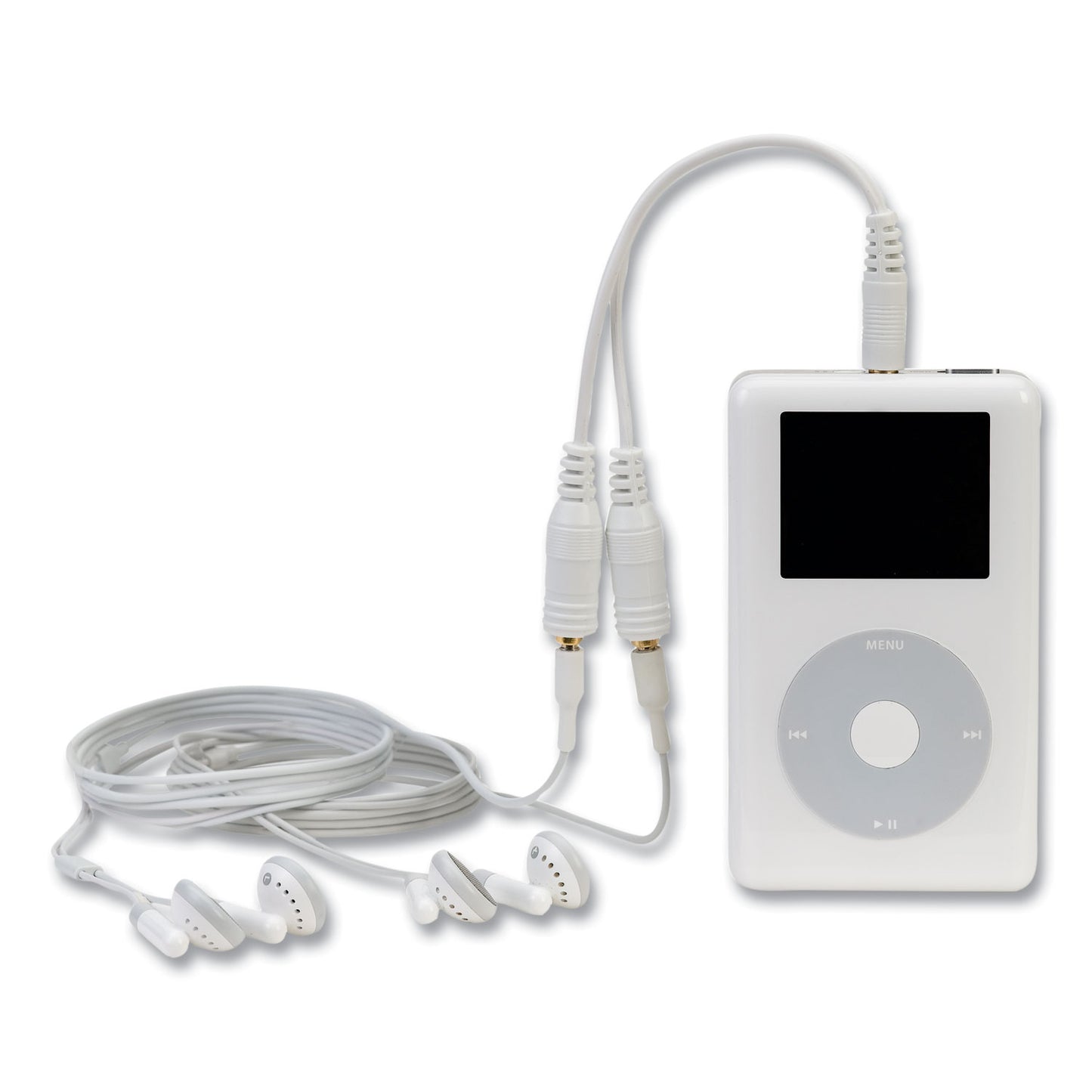 Belkin Speaker and Headphone Splitter, White (F8V234)