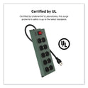 Belkin Metal SurgeMaster Surge Protector, 10 AC Outlets, 15 ft Cord, 885 J, Dark Gray (F9D100015)