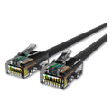 Belkin High Performance CAT6 UTP Patch Cable, 3 ft, Black (A3L98003BLK)