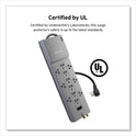 Belkin Professional Series SurgeMaster Surge Protector, 12 AC Outlets, 10 ft Cord, 3,996 J, Dark Gray (BE11223410)