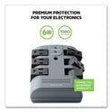 Belkin Pivot Plug Surge Protector, 6 AC Outlets, 1,080 J, Gray (BP106000)