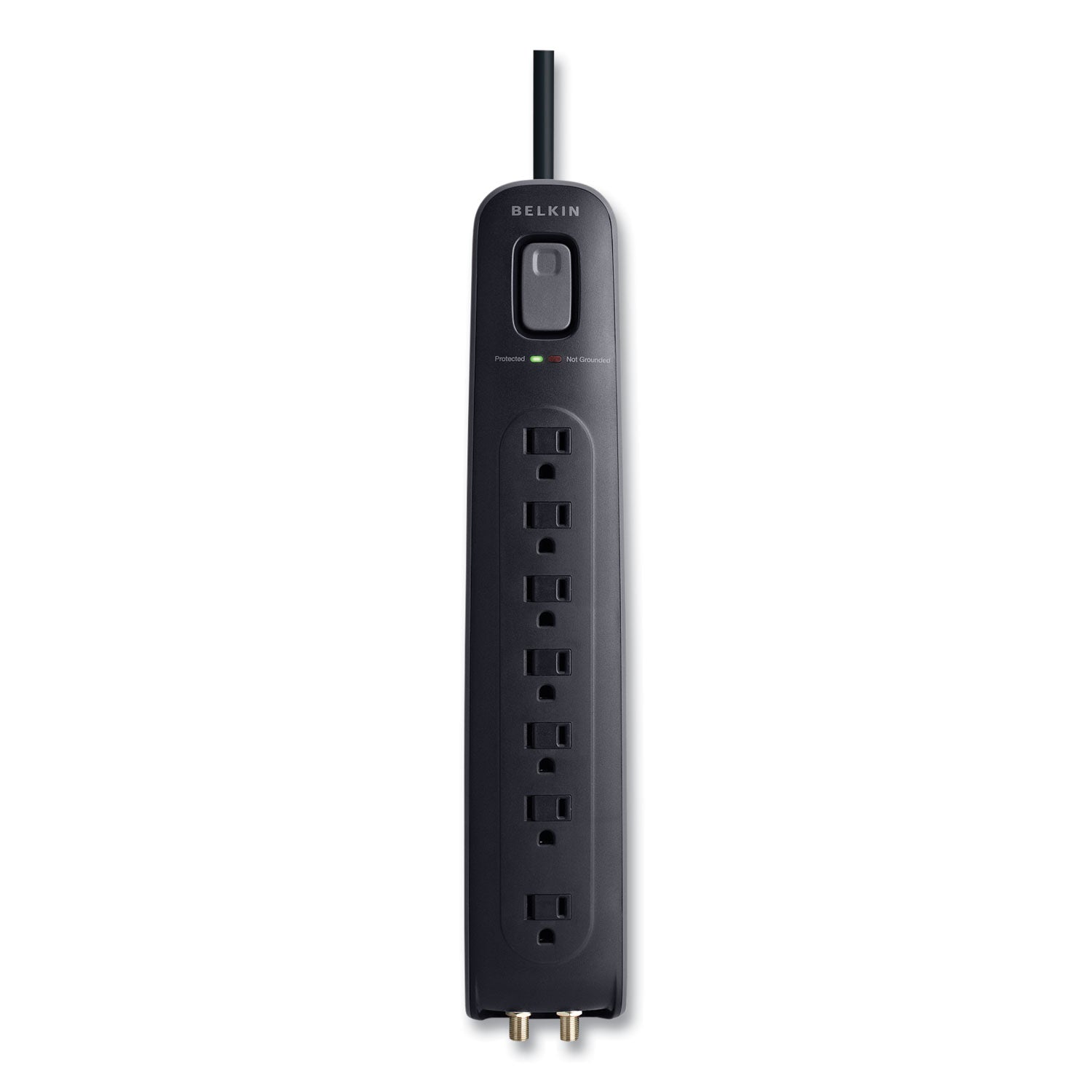 Belkin Ultimate Surge Protector, 7 AC Outlets, 4 ft Cord, 2,000 J, Black (BV10703004BK)