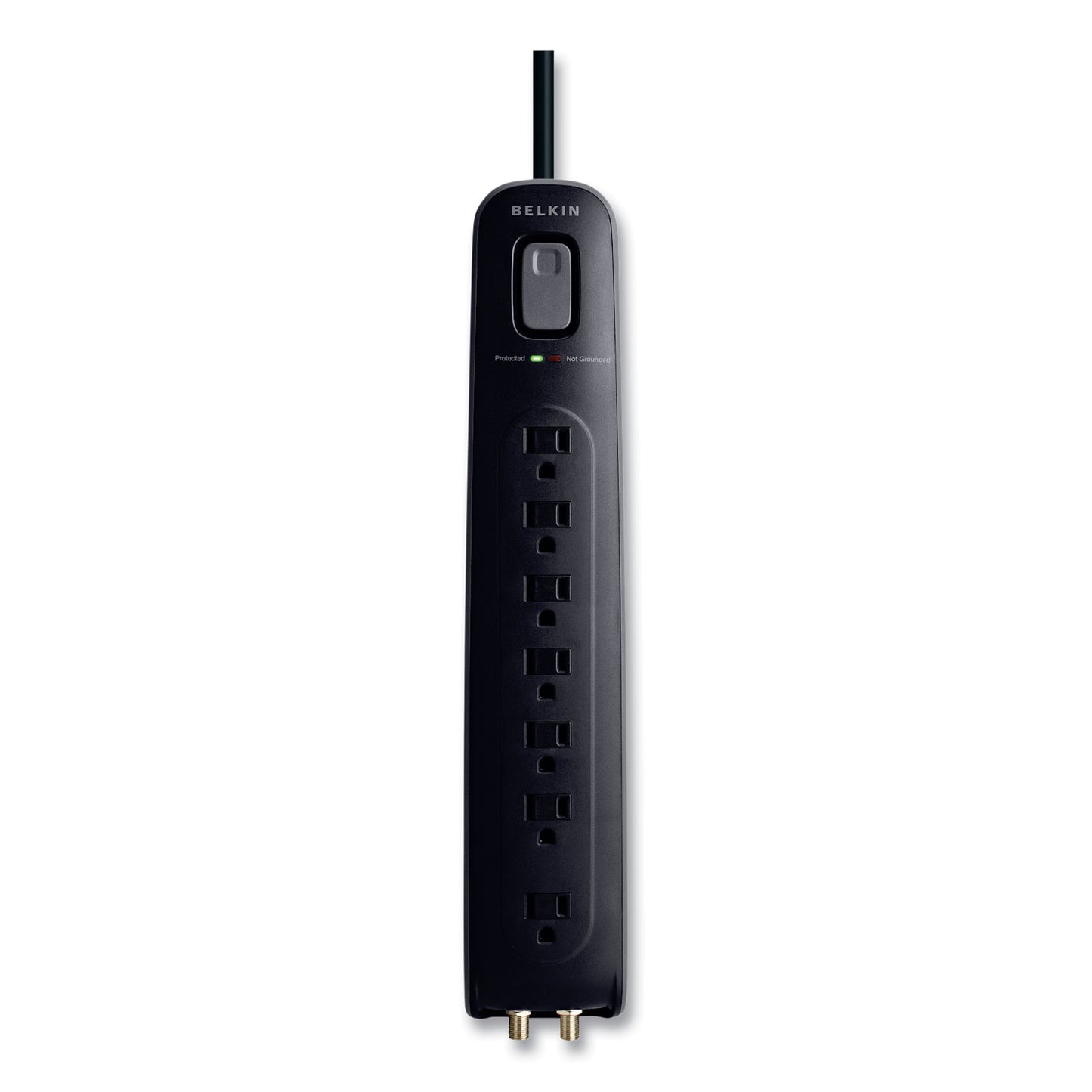 Belkin Ultimate Surge Protector, 7 AC Outlets, 4 ft Cord, 2,000 J, Black (BV10703004BK)