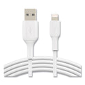 Belkin BOOST CHARGE Apple Lightning to USB-A ChargeSync Cable, 9.8 ft, White (CAA001BT3MWH)