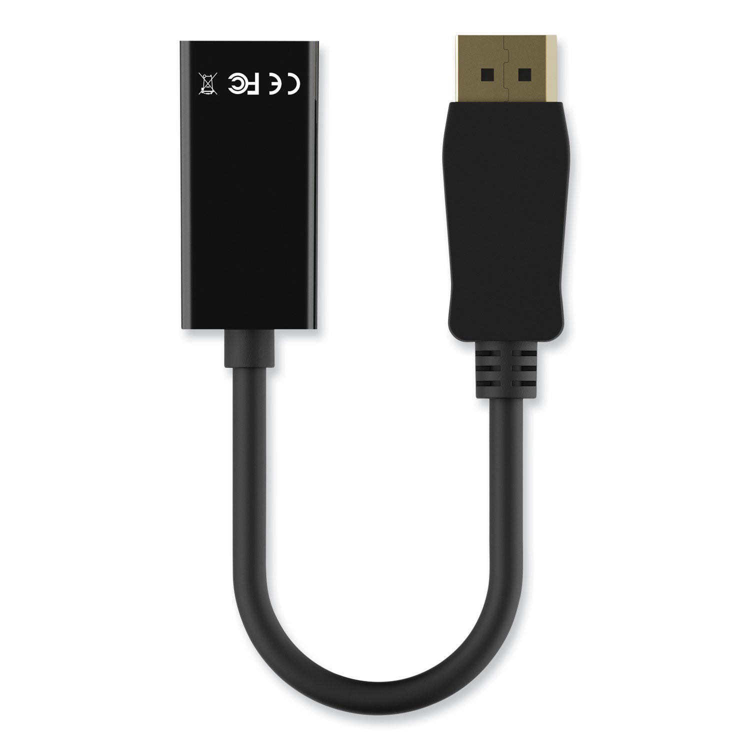 Belkin DisplayPort to DVI Adapter, 5", Black (F2CD005B)