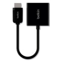 Belkin HDMI to VGA + 3.5mm Audio Adapter, 5", Black (F2CD058)