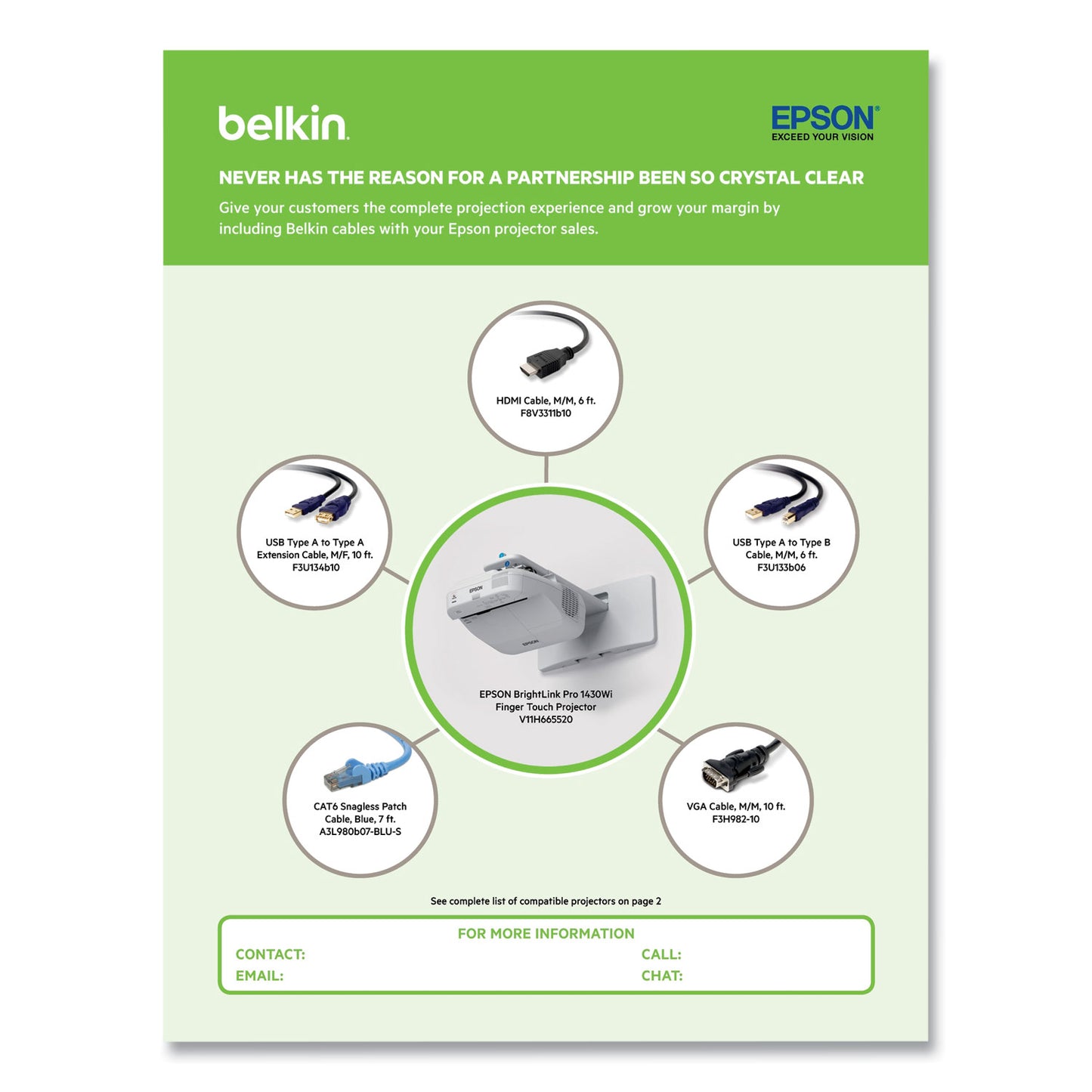 Belkin Pro Series High Integrity VGA Monitor Cable, 10 ft, Black (F3H98210)